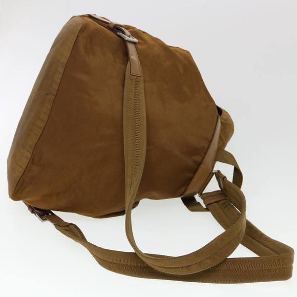 PRADA Backpack Nylon Bronze Auth 38309 - Picture 8 of 10